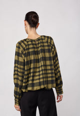 Kyel check blouse