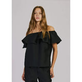 Ana Off The Shoulder Top | Black