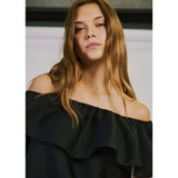Ana Off The Shoulder Top | Black