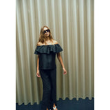 Ana Off The Shoulder Top | Black