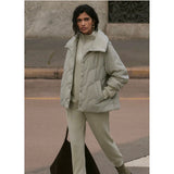 Fabia Quilt Jacket | Shadow