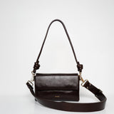 The crossbody | Shiny Napa Brown