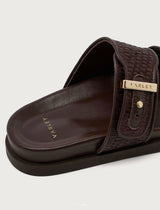 Latona Nappa Sandal | decadent chocolate