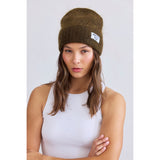 Mohair Hat | dark kelp