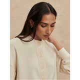 Reena button Sweat | pristine