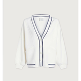 Decker off court Cardigan | White