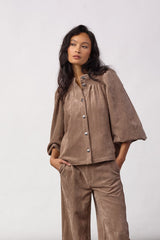Daisy cord Pant | Walnut