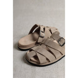 Cecily Suede sandal  | Taupe