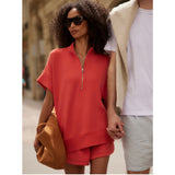Richie Short sleeve Zip