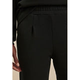 Rolled Cuff Pant | Black