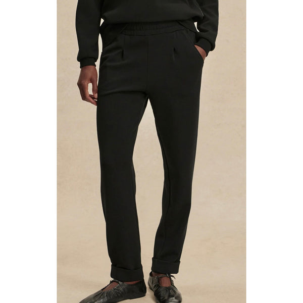 Rolled Cuff Pant | Black