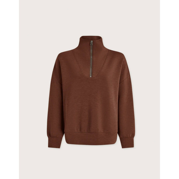 Hawley Half Zip | cinnamon