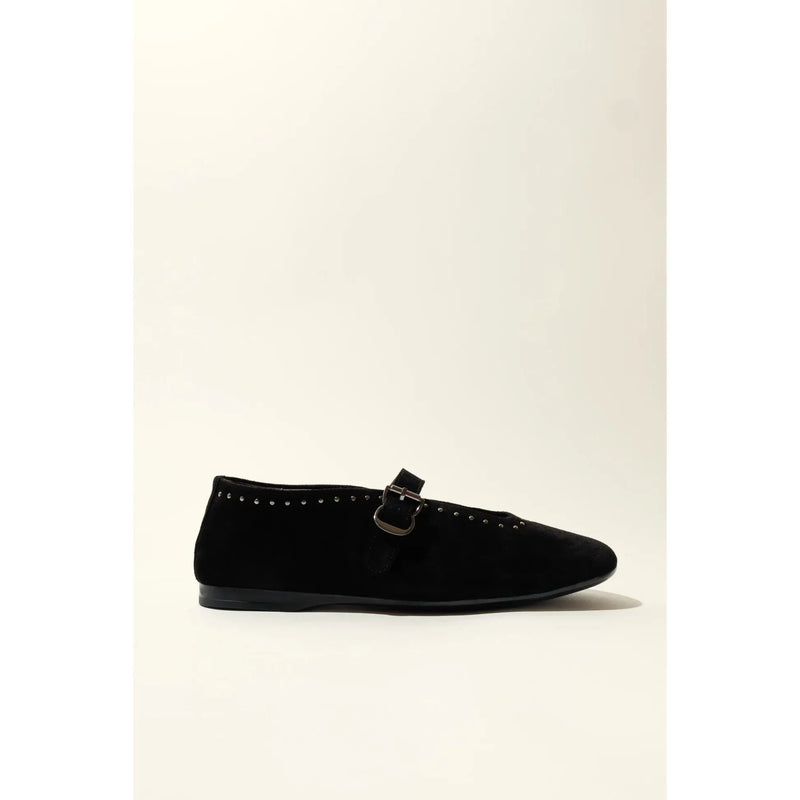 Merche Ballet Flat | Black