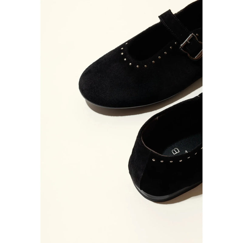 Merche Ballet Flat | Black