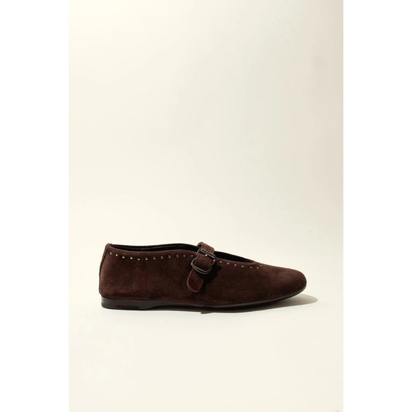 Merche Ballet Flat | Chocolate