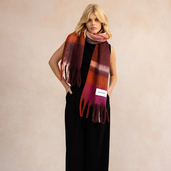 Stockholm Scarf | Cherry