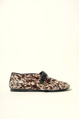 Liza Cow Print Pump