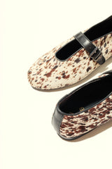 Liza Cow Print Pump