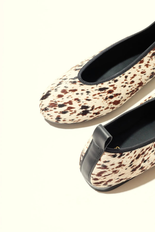 Sonia Cow Print Pump