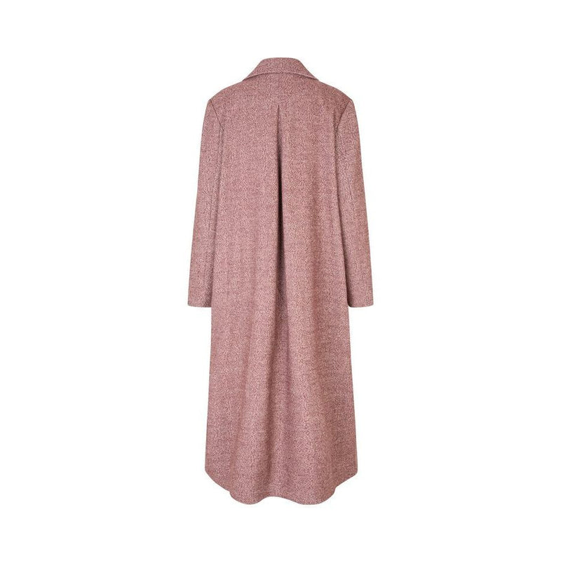 Dyani herringbone Coat | Fig