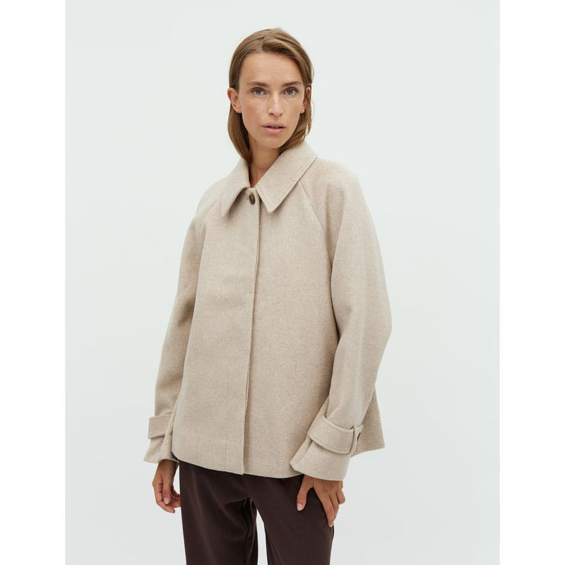 Tari Short Coat | Oat