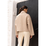 Box jacket | Oat