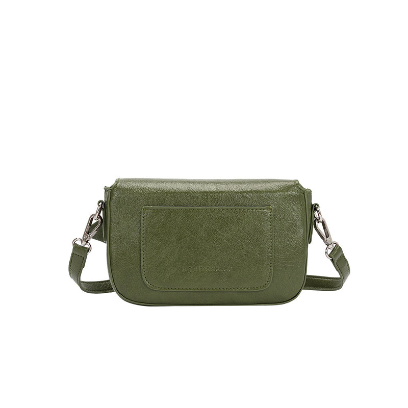 Faye Crossbody Clutch | Green Olive