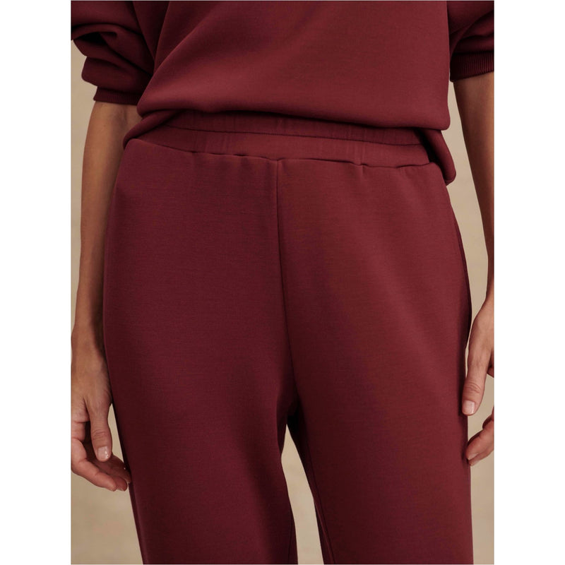 Slim Cuff Pant | new maroon
