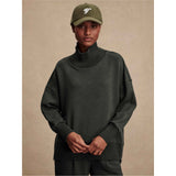 Barker High neck | olive marl