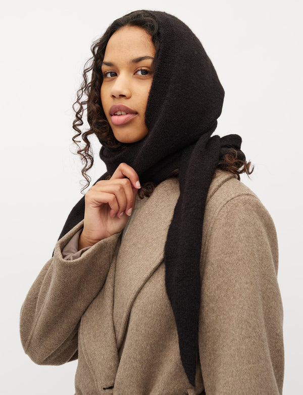 Wrappi hood scarf | Black