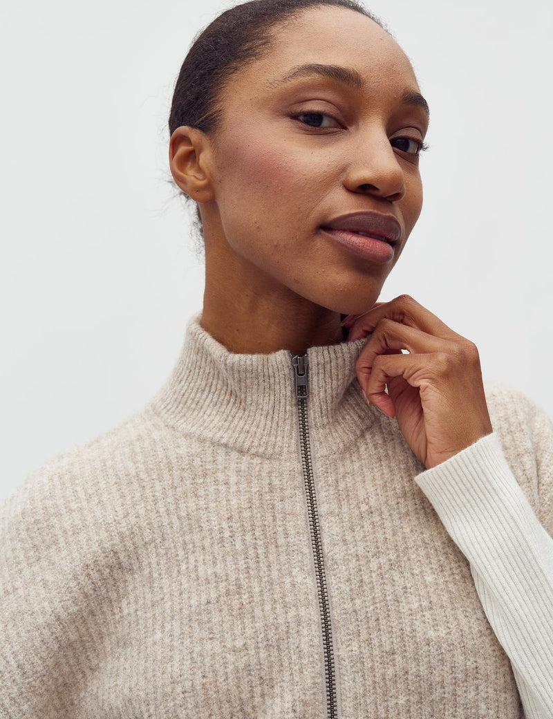 Roselina Zip knit