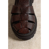 Cala chunky Sandal | chocolate