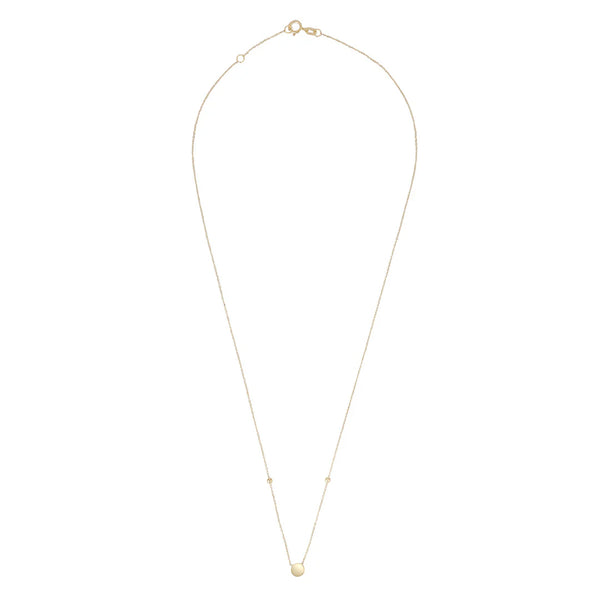 Small Disc chain | 9ct. gold