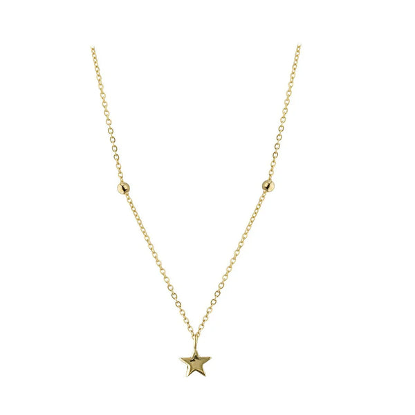 North Star Necklace | 9ct. Gold