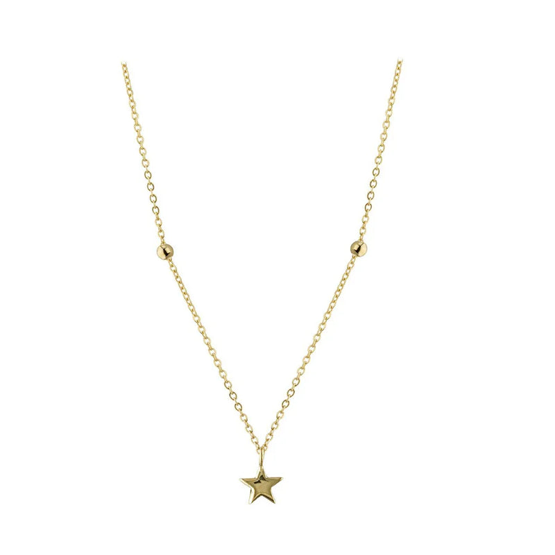 North Star Necklace | 9ct. Gold