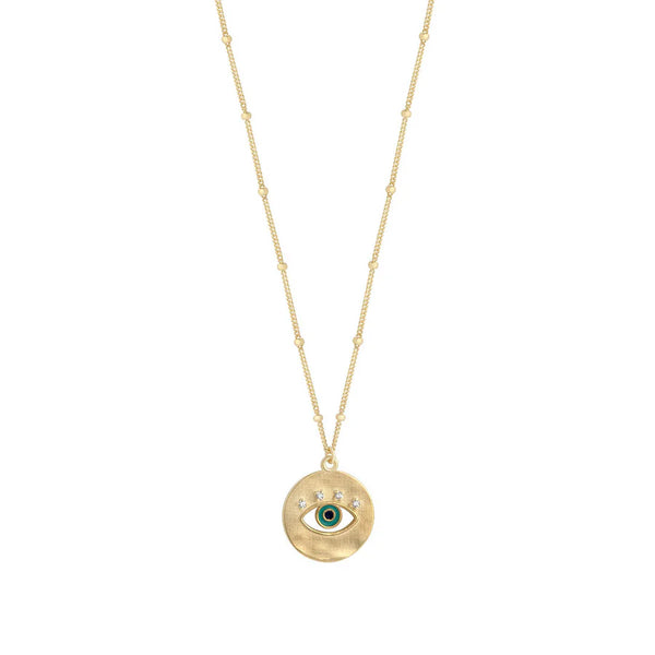 Evil eye pendant | 9 Ct. gold