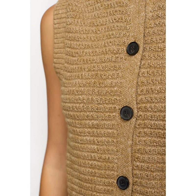 Saga knit Vest | 100% organic cotton