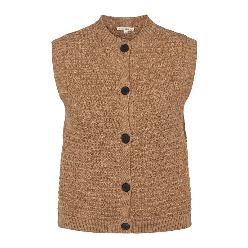 Saga knit Vest | 100% organic cotton