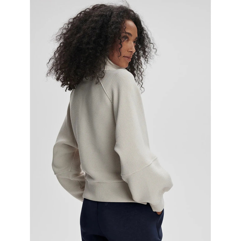 Milano Half Zip | snow grey