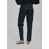 Kenzie Relaxed Ankle Jeans | Dark Blue Wash