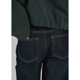 Kenzie Relaxed Ankle Jeans | Dark Blue Wash