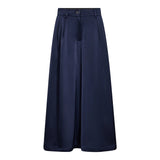Safira Pleat Top | Navy