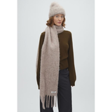 Mayliea-M Scarf | Oat Melange