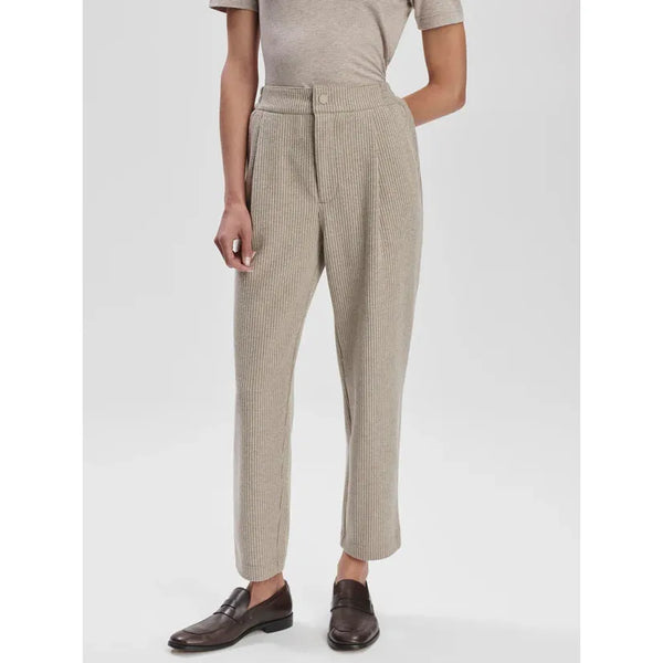 Perrie Tapered Trouser 26 | Taupe Marl