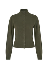Phaedra-M Knit Cardigan | Smoked Olive