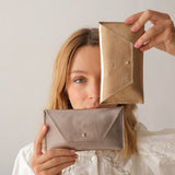 Mini Wallet | Shiny Napa Mocha | COMING SOON
