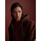 Fey Relaxed Fleece | Mahogany