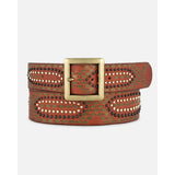 Daya Studded Leather Belt