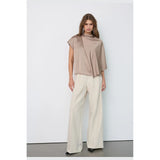 Idun Cape Blouse | Walnut