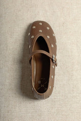 ALLI STUD Mary Janes | MOSS GREEN  coming soon